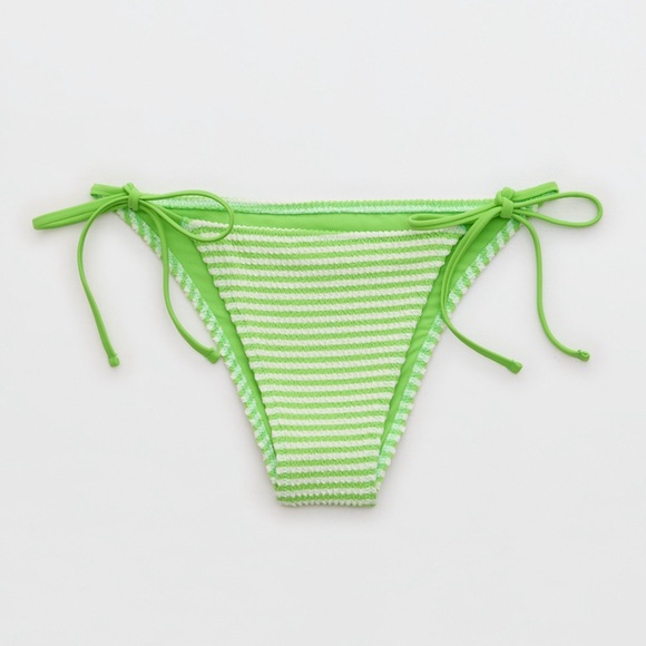 Aerie Green & White Striped Swim Set | NWOT - Picture 4 of 10